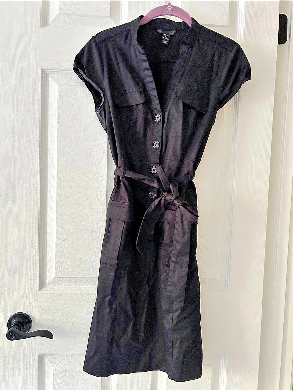 Y2K Black Shirt Dress Size Medium